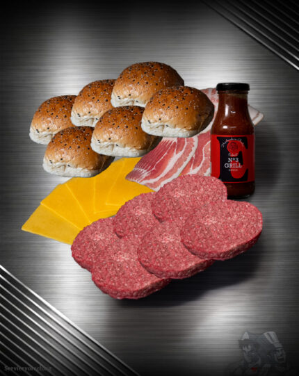 Burger Bundle mit Färse-Patties