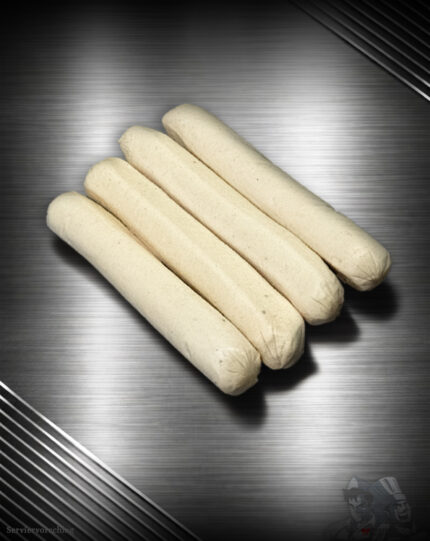 Berliner Currywurst ohne Darm