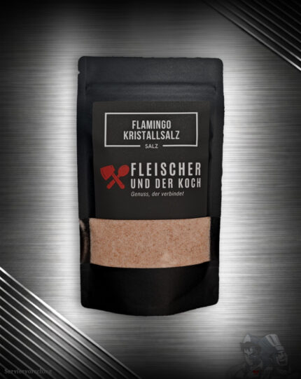 Rosa Natursalz in Kristallform