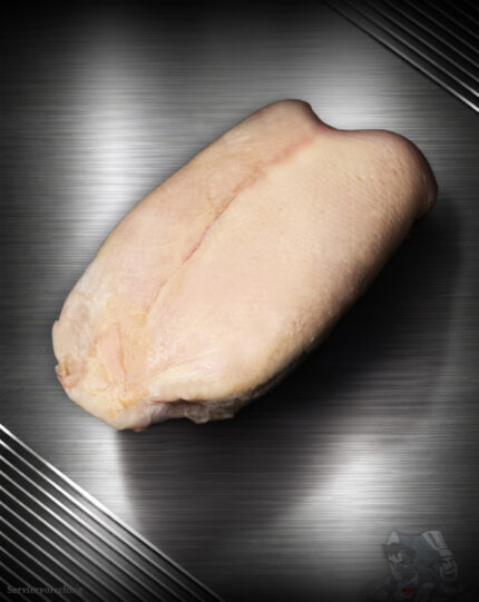 Roh geschnittene Gänsebrust aus Pommern in Extra-Qualität