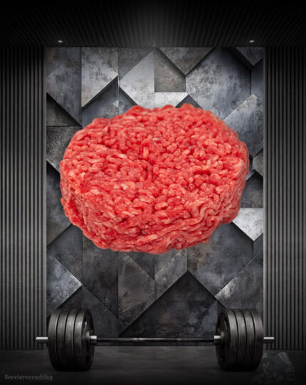 Athleten Haché Burger Pattie 5% Fettanteil aus französischem Rind