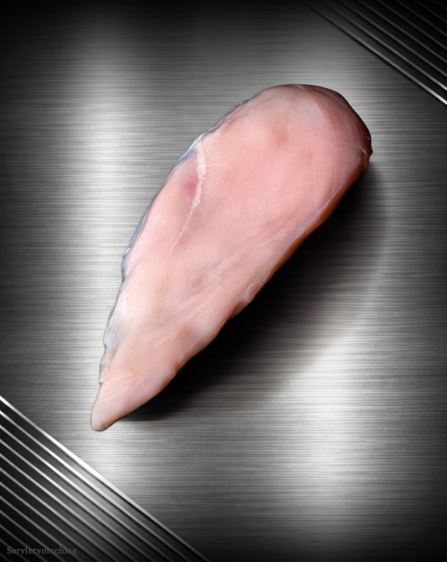 Rohes Hähnchenschnitzel aus deutscher Hähnchenbrust