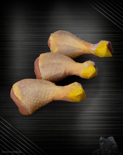 Frisch zubereitete Kikok Drumsticks Unterkeule – saftig