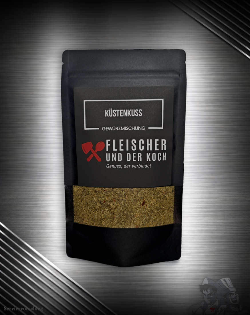 Küstenkuss – Fisch & Meeresfrüchte Gewürzmischung in einer Schale