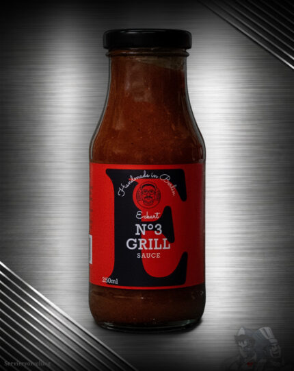 Eckart Grill Sauce No. 3 Flasche Premium BBQ Sauce würzig-süß bei Fleischer und der Koch
